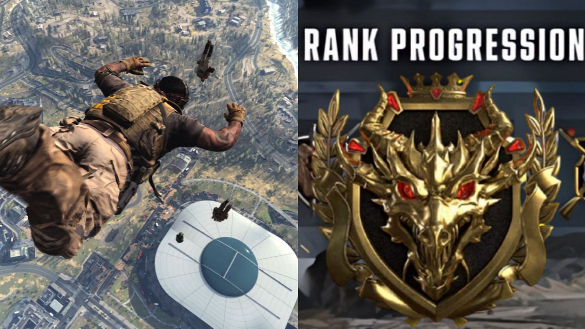 The potential addition of a ranked mode in Warzone is leaked on Twitter (Image via Activision)