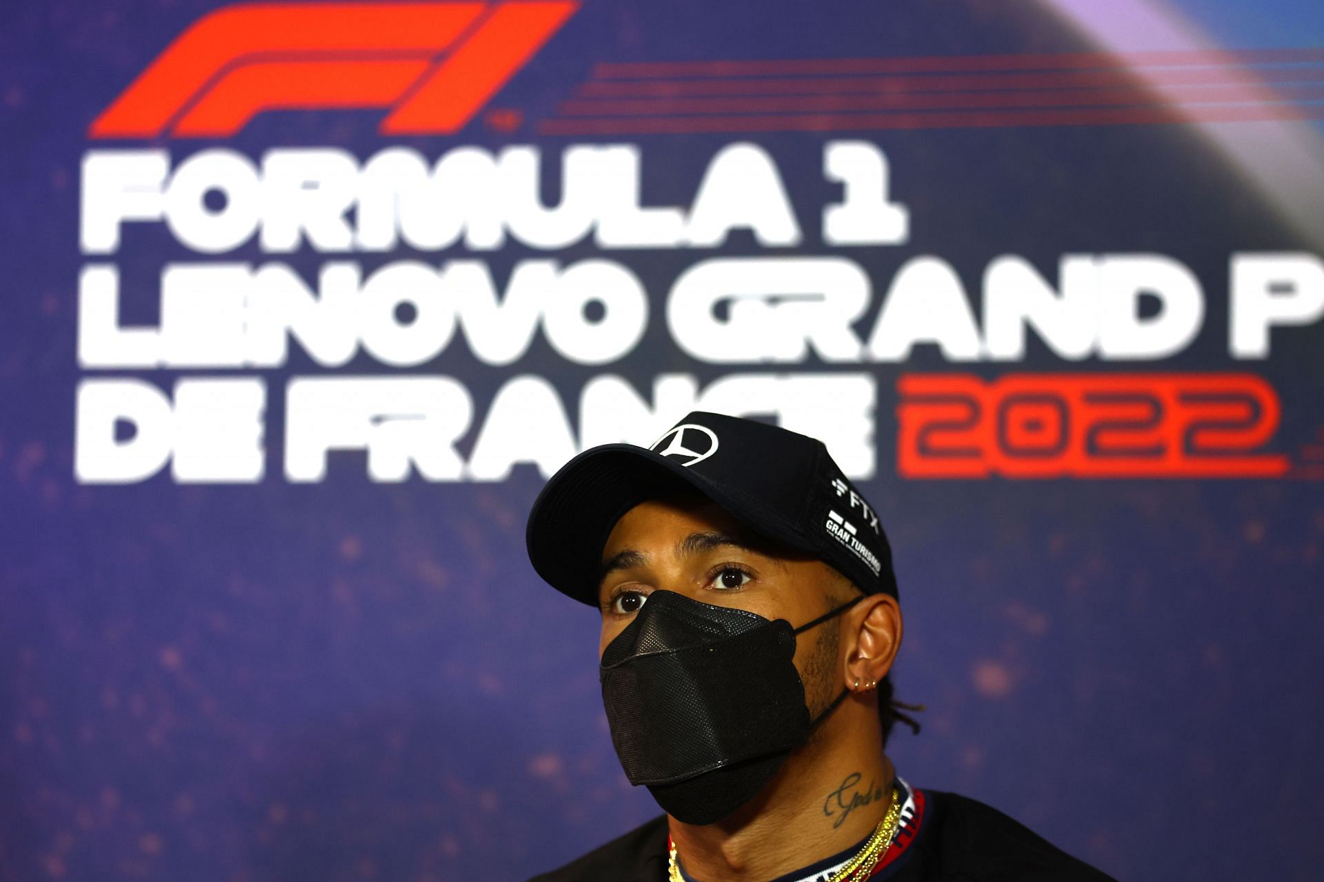 Lewis Hamilton at the 2022 F1 Grand Prix of France - Previews