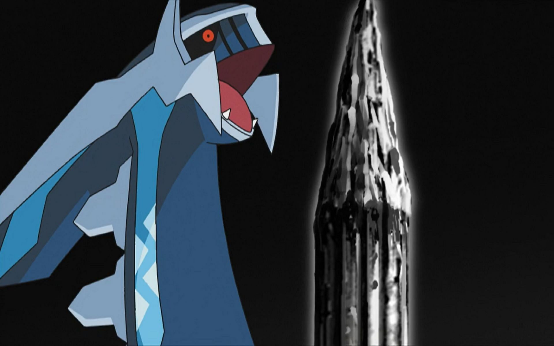 Dialga, as seen in the Pokemon anime (Image via The Pokemon Company)