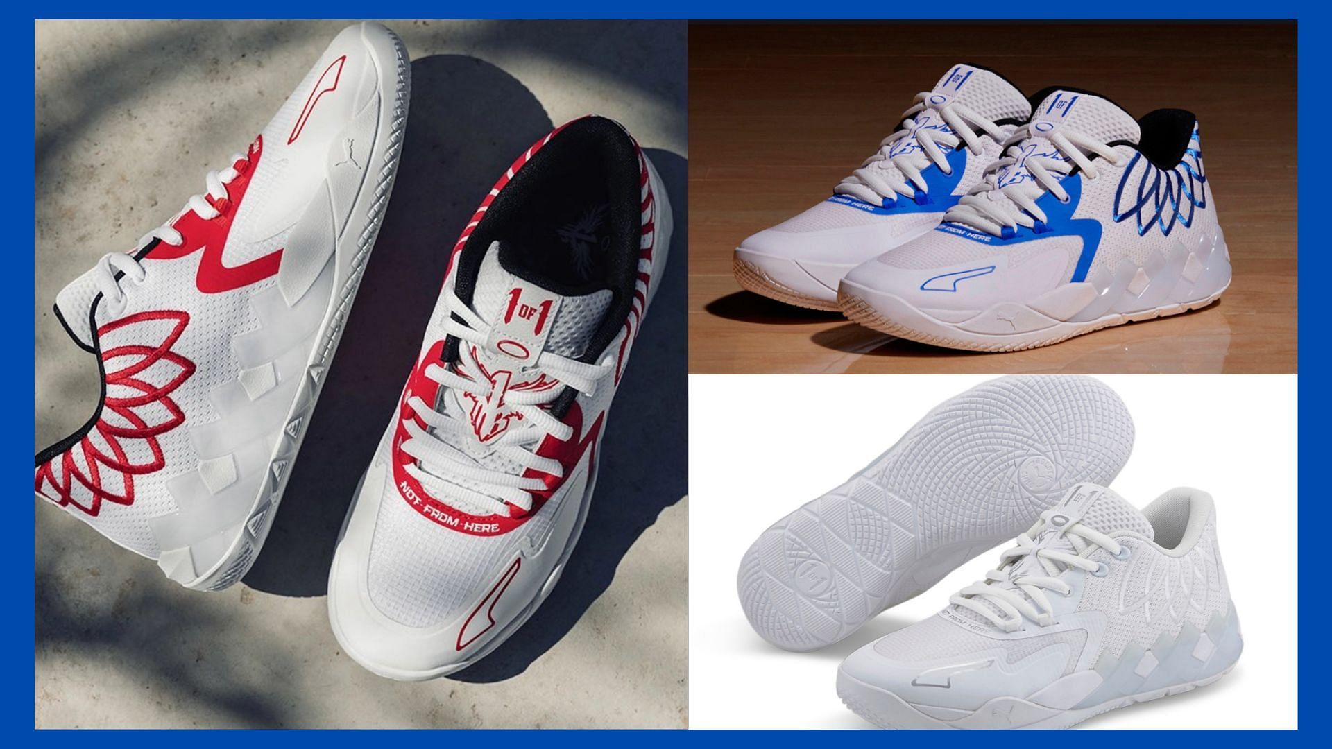 Sneaker offerings of the collaboration (Image via Sportskeeda)