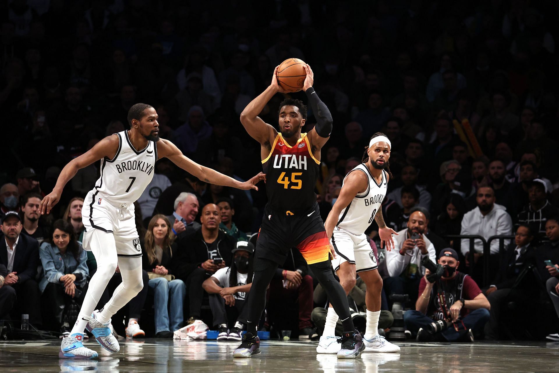 Utah&#039;s Donovan Mitchell may join the New York Knicks this summer. (Image via Getty Images)