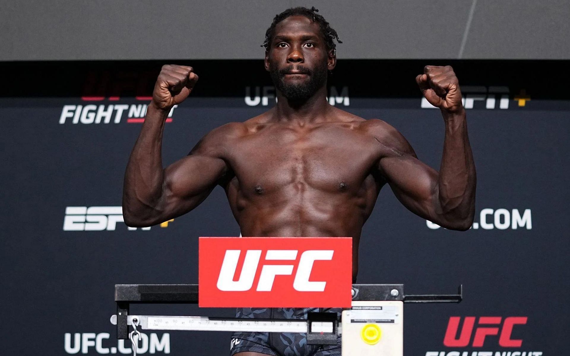﻿Jared Cannonier weighing in for UFC Vegas 34