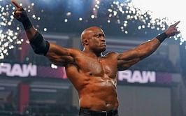 Bobby Lashley dominant in a match as the opponent pukes during RAW