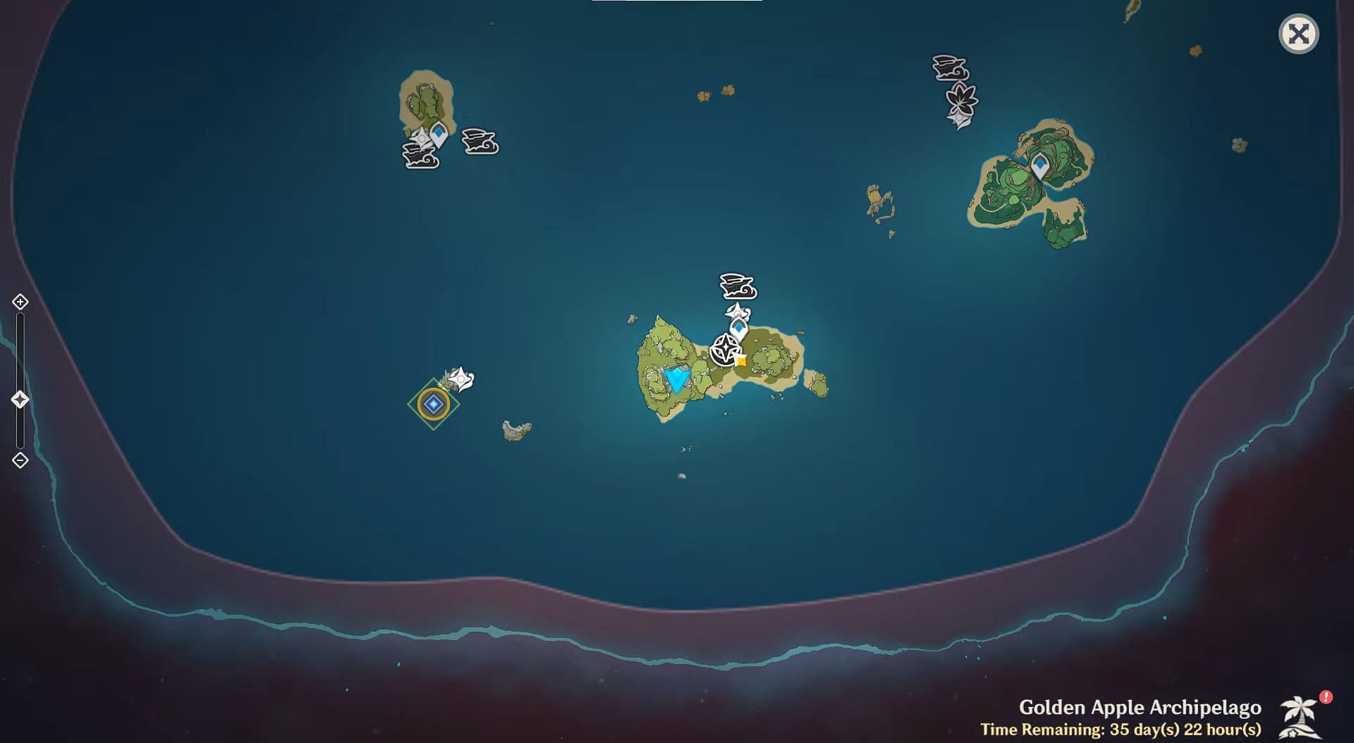 The island is far off the coast (Image via WoW Quests/YouTube)