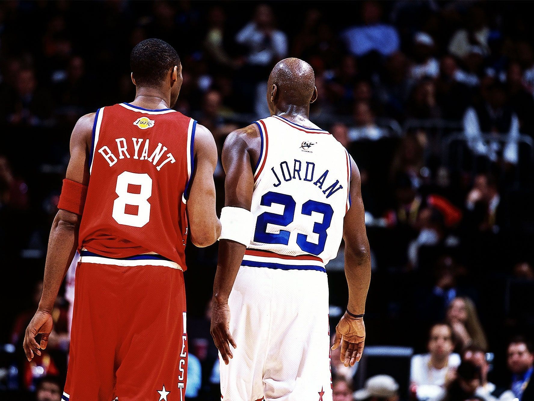 The master and the student played eight head-to-head games with Kobe Bryant winning five of them. [Photo: Vanity Fair]