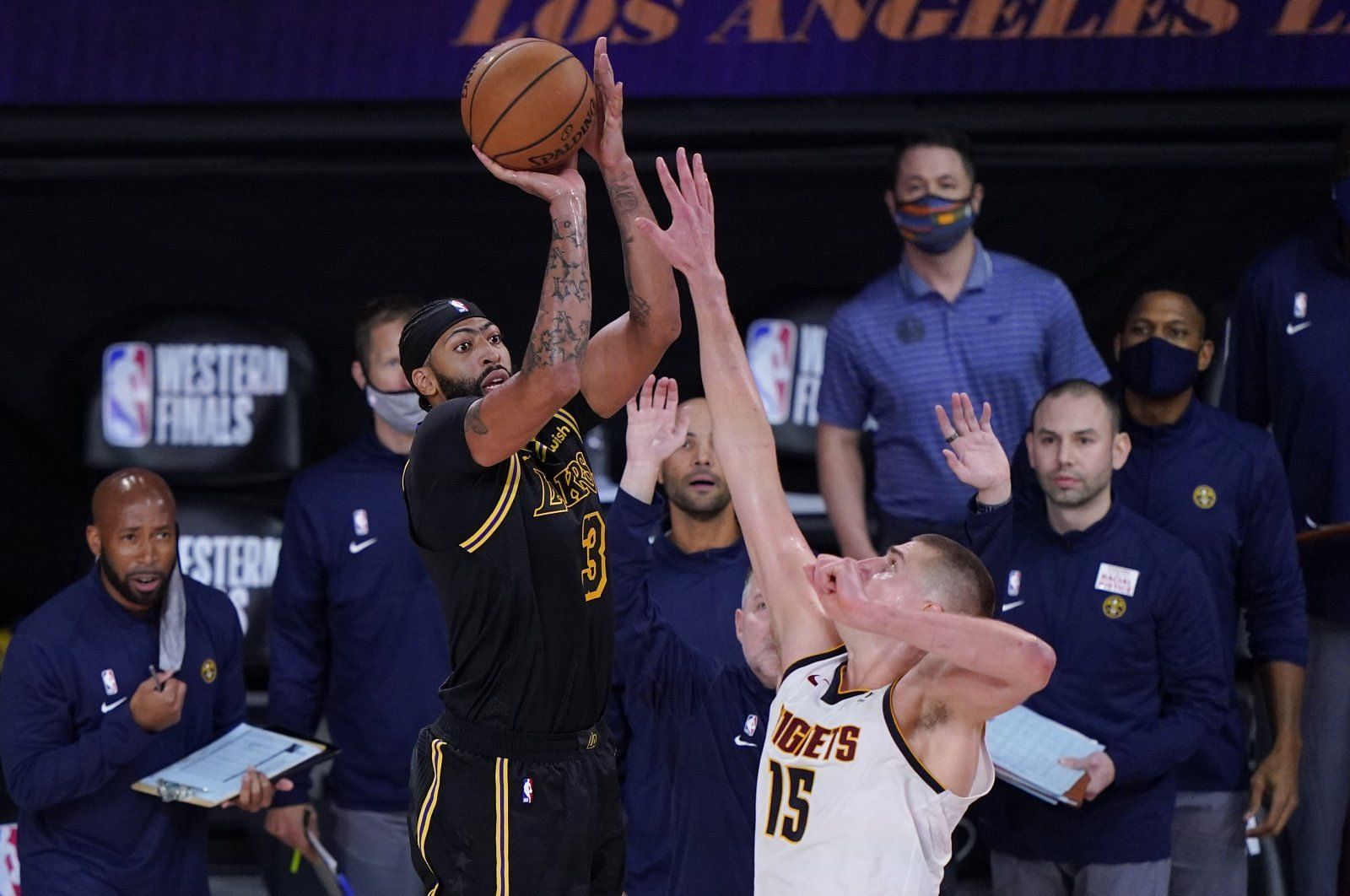 Anthony Davis&#039; game winner from Game 2 of the 2020 Western Conference Finals