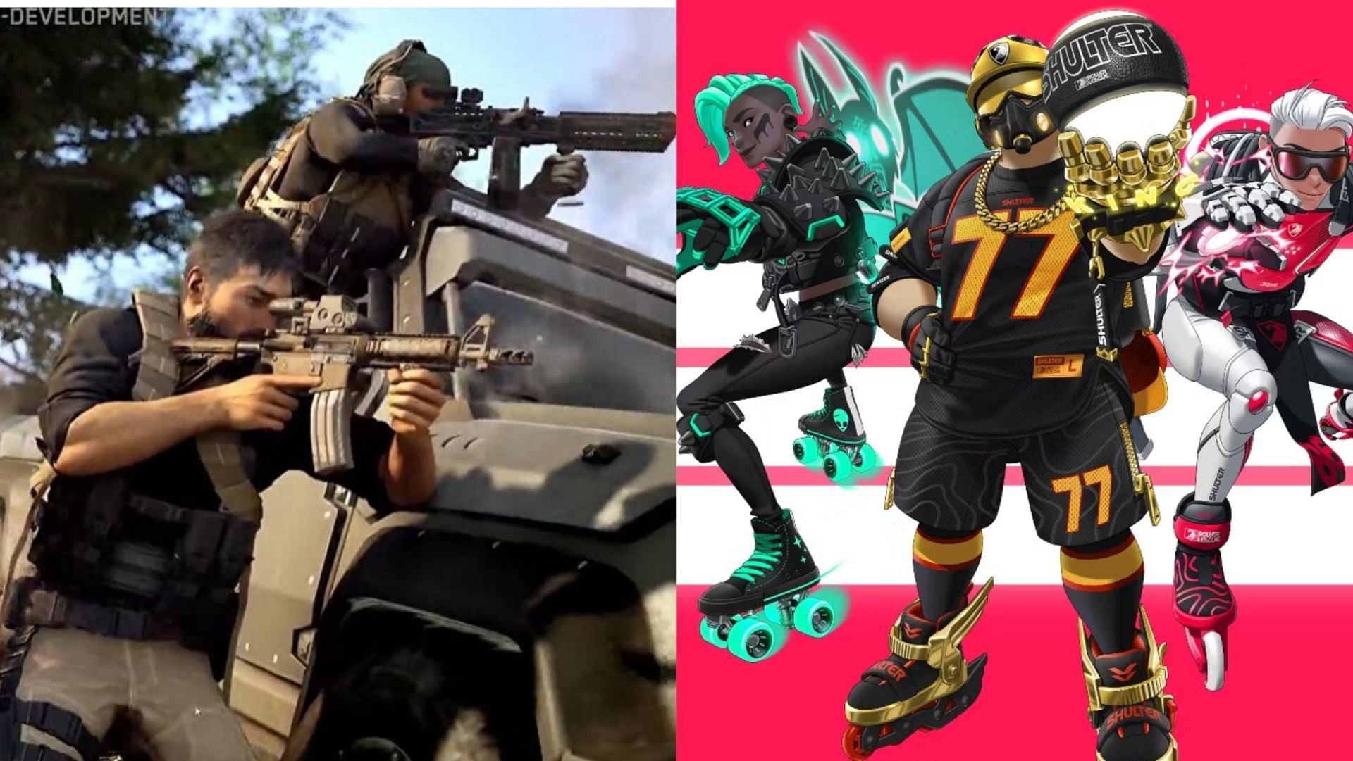 Roller Champions and Ghost Recon Frontlines are two of the several failed live-service projects (Images via Ubisoft)