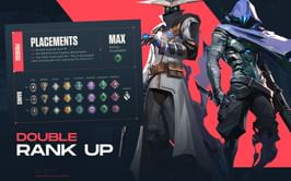 When does Valorant offer a “double rank up” in Competitive queue?