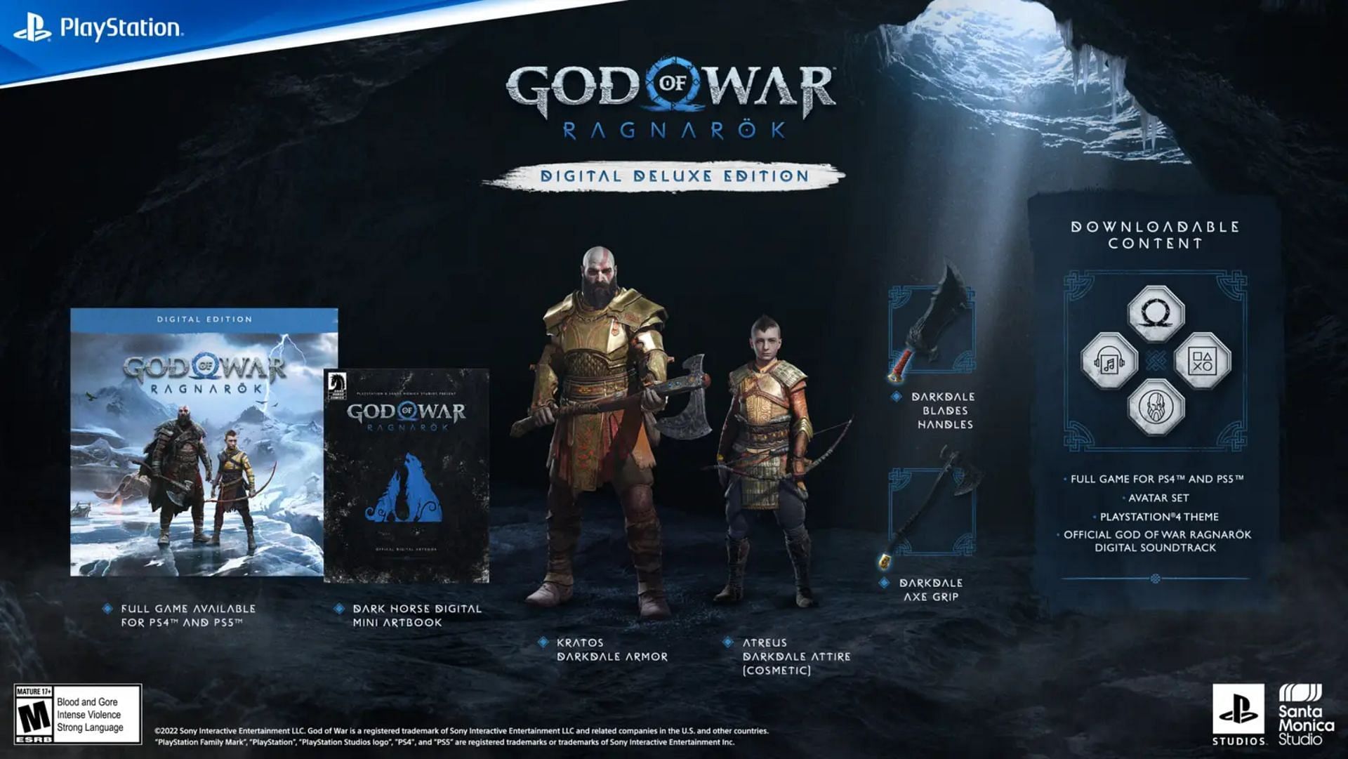 The Digital Deluxe Edition with all its contents (Image via PlayStation)
