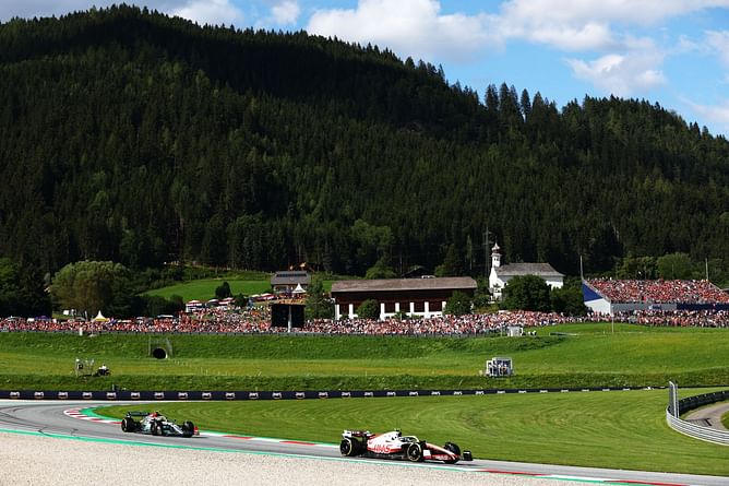 "He's not even a direct championship opponent to Max"- F1 world reacts as Lewis Hamilton fights hard against Mick Schumacher for P8 at 2022 Austrian GP