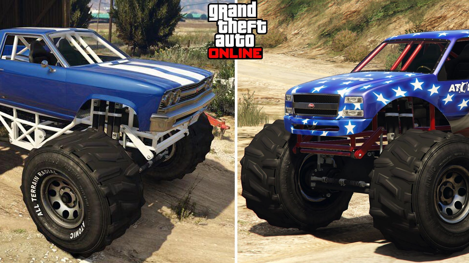 GTA Online has too many vehicle classes as Monster Trucks also make an appearance (Image via Sportskeeda)