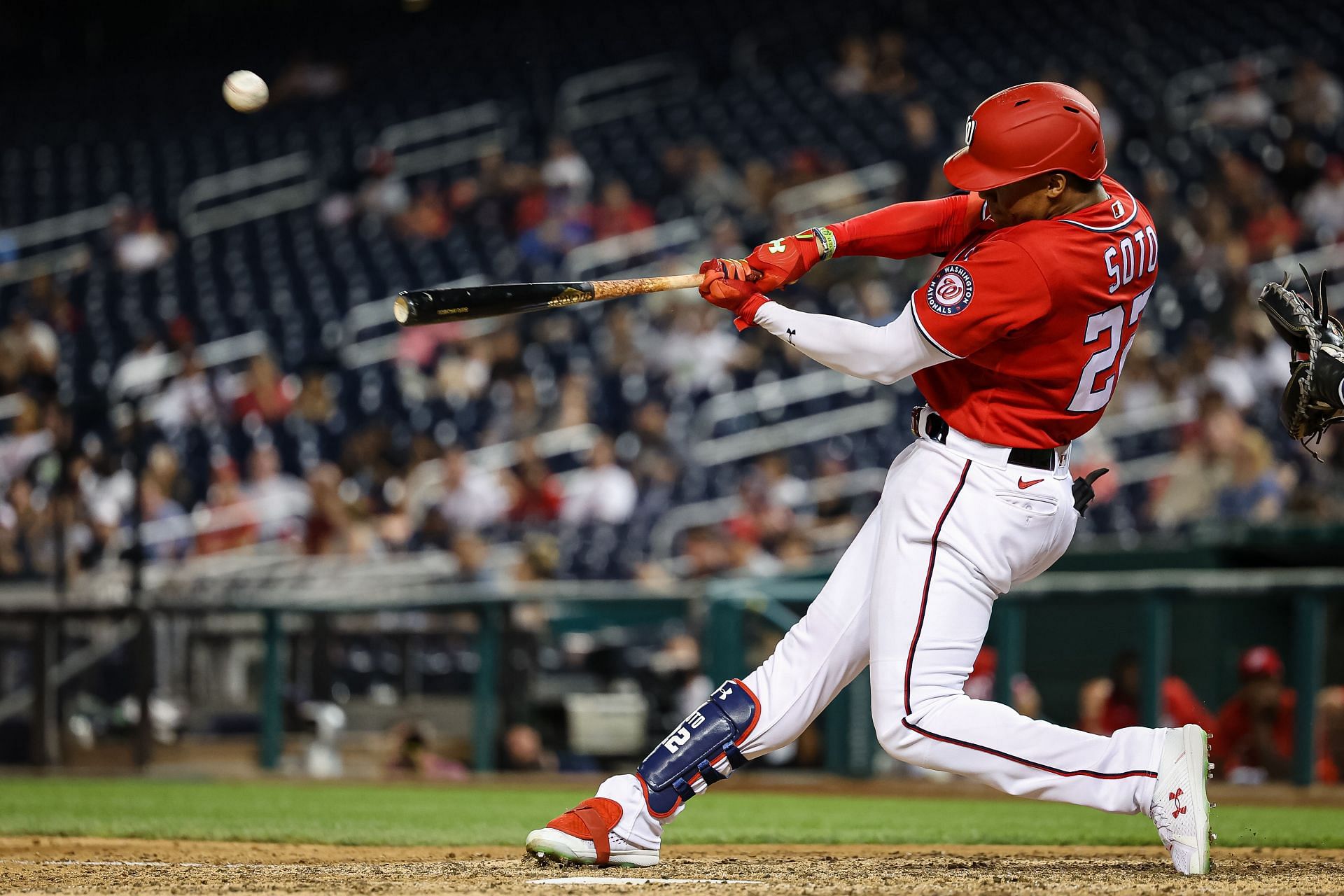 Juan Soto during a Seattle Mariners v Washington Nationals - Game Two