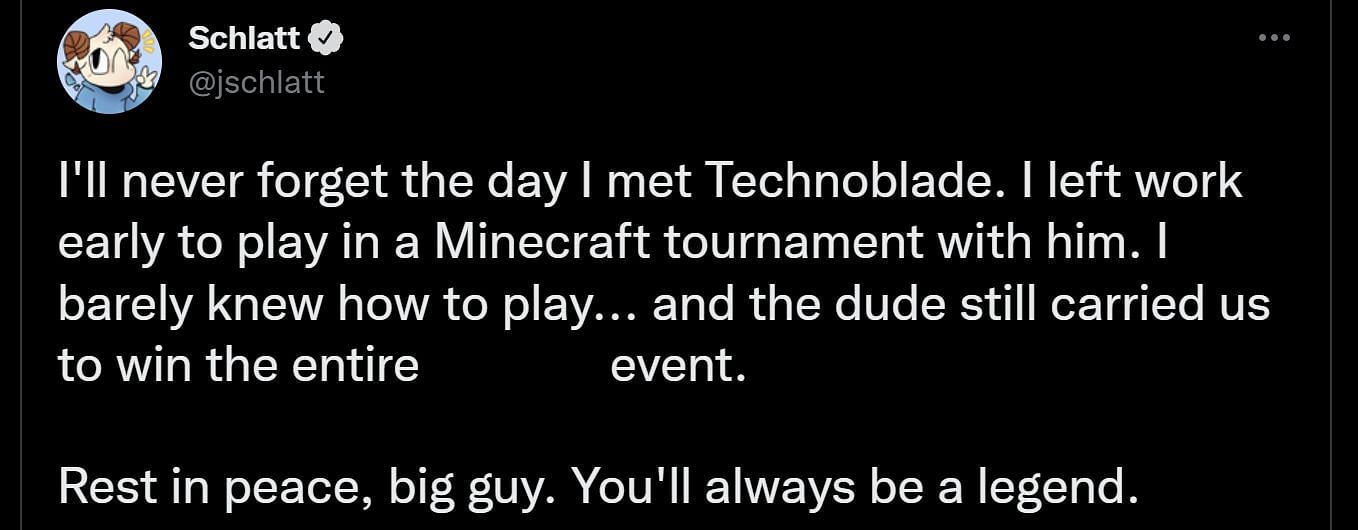 Technoblade's death saddens fans of the popular Minecraft r