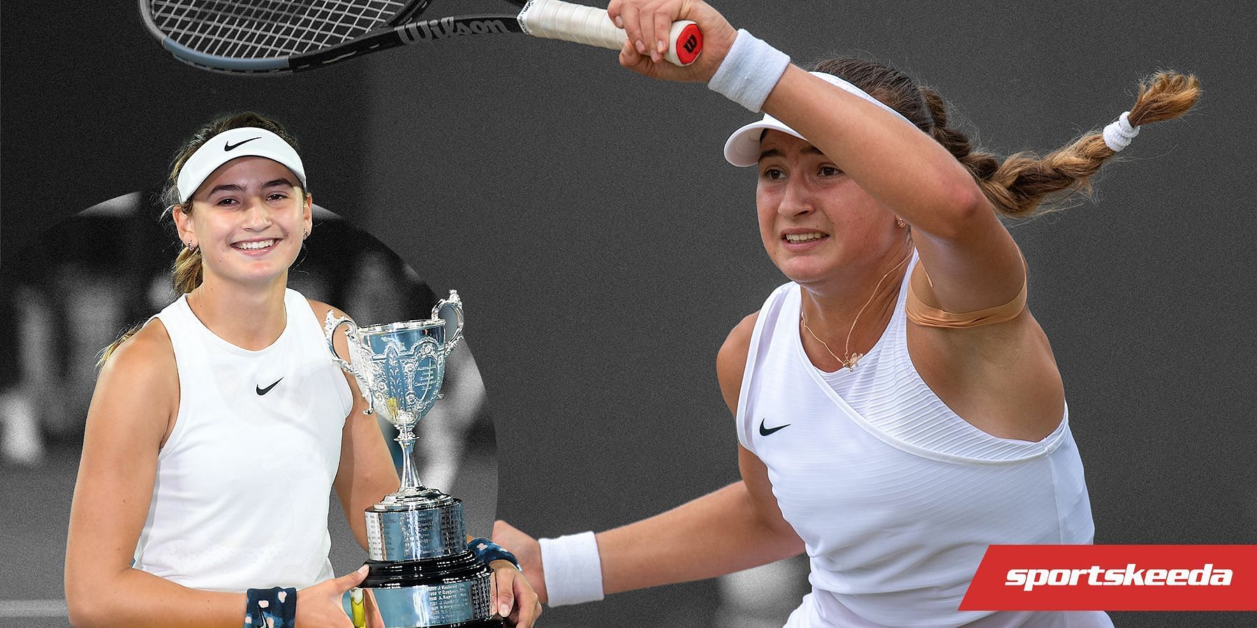 Victoria Jimenez Kasintseva of Andorra won the girls&#039; singles title at the 2020 Australian Open