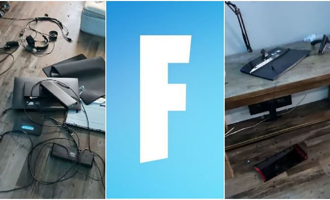 "I hate my dad bro": Fortnite pro breaks down crying after his dad destroys his setup