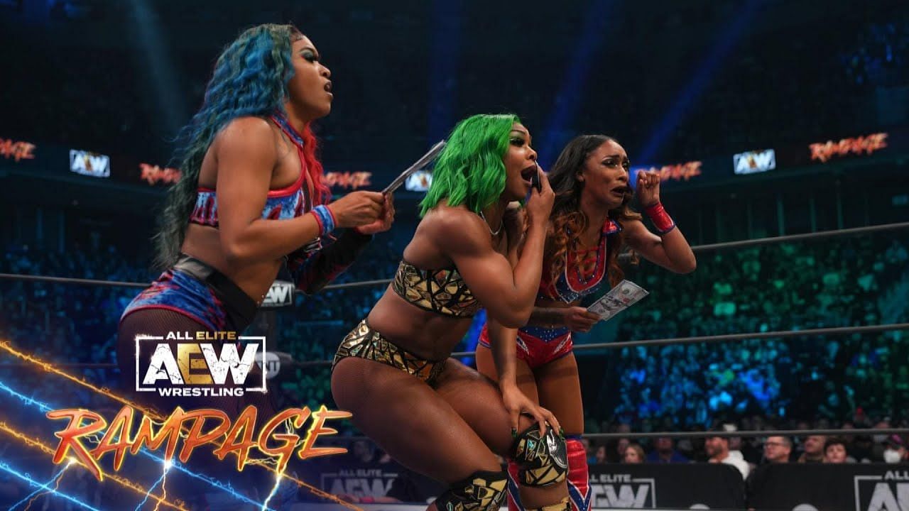The Baddies are a faction in AEW