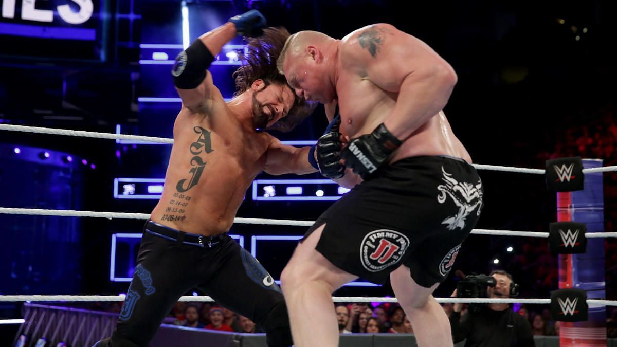 Styles vs. Lesnar at Survivor Series