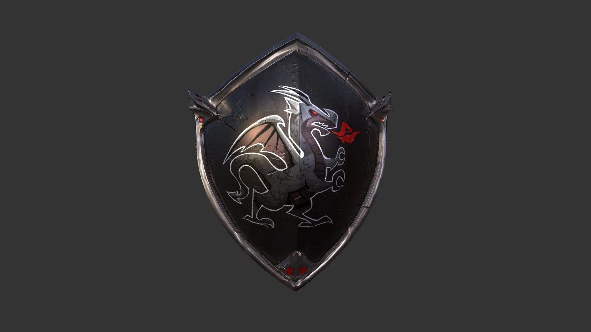Black Shield is among the rarest back blings in Fortnite Battle Royale (Image via Epic Games)