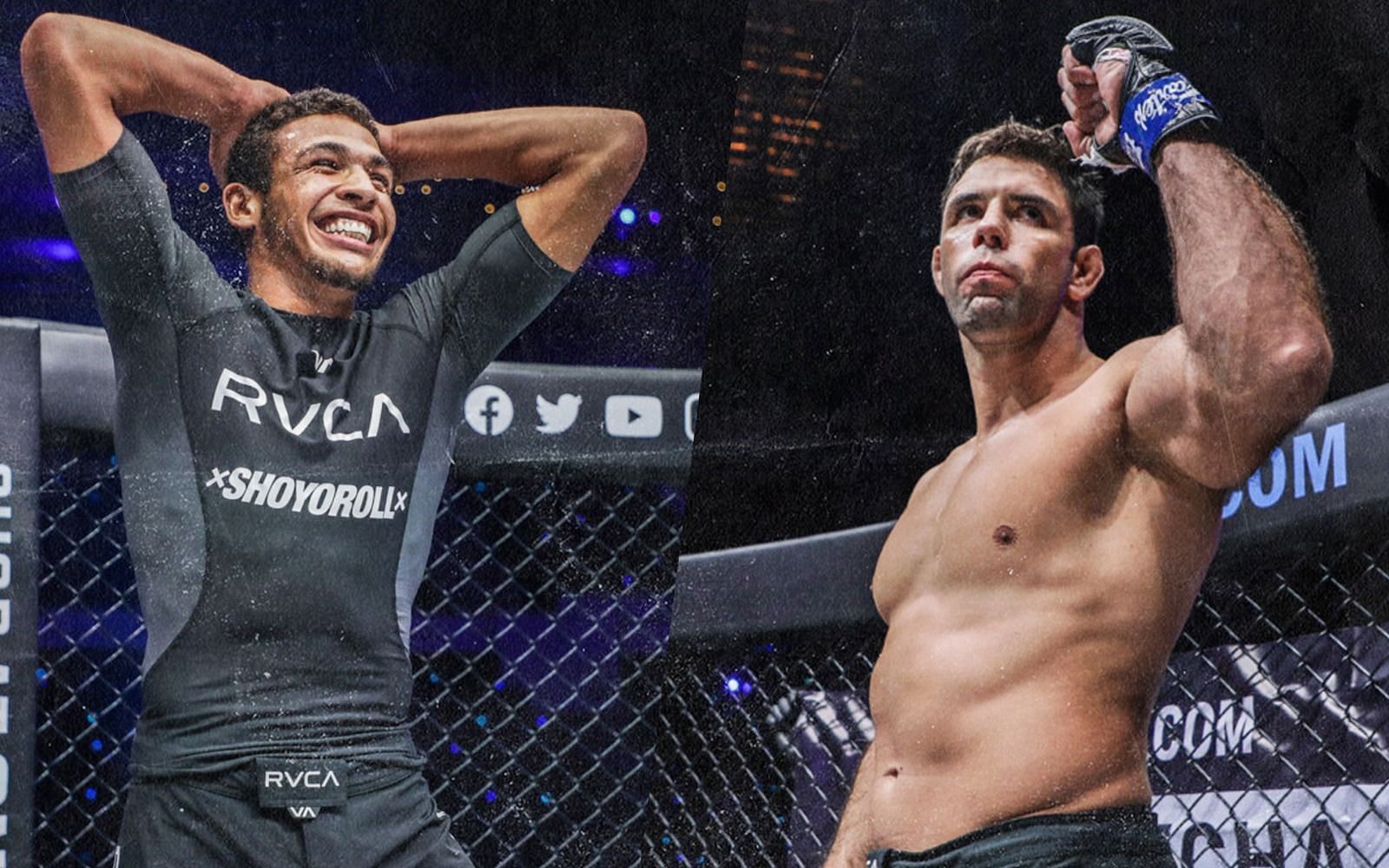 Tye Ruotolo (left) and Marcus &#039;Buchecha&#039; Almeida (right) [Photo Credits: ONE Championship]