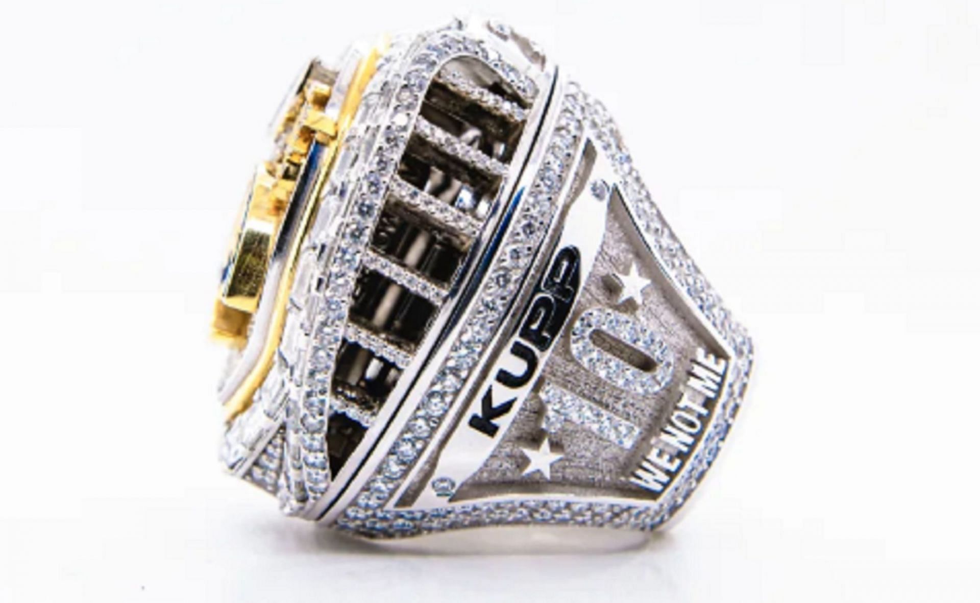 Cooper Kupp&#039;s Champion ring - Credit: therams.com