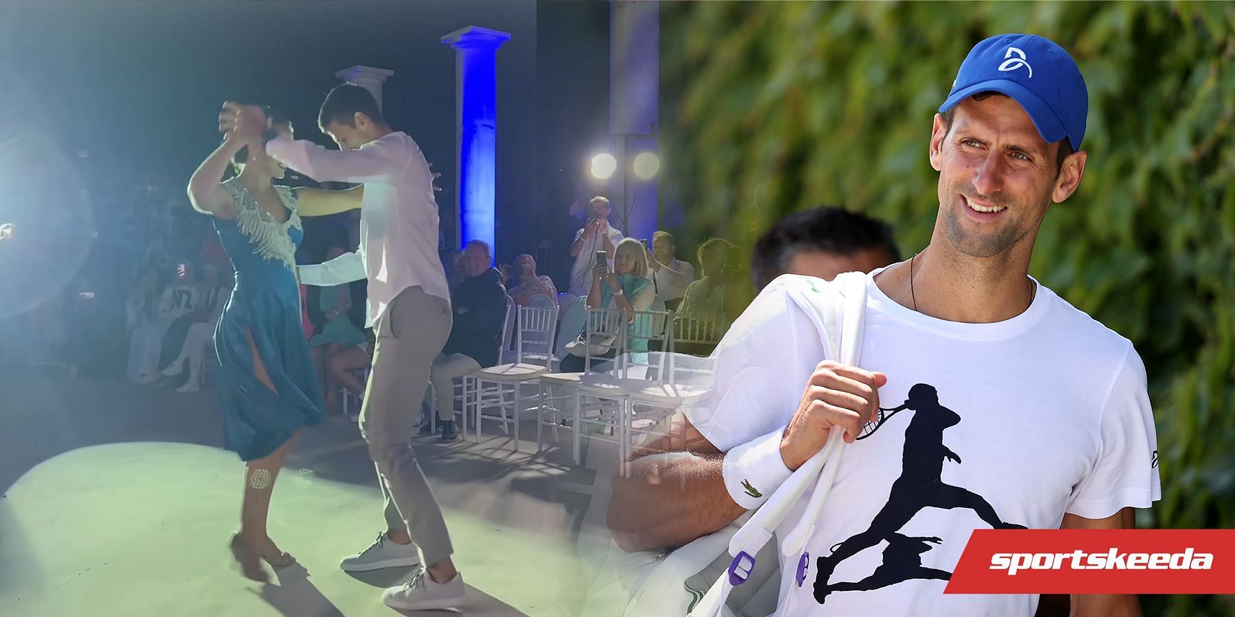 DJOKOVIC OF ALL TRADES. Novak Djokovic (screenshot from Sport Klub&#039;s Youtube video) showcases his dancing skills.