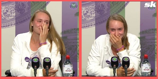 WATCH: Elena Rybakina gets emotional talking about how her parents might react to her Wimbledon win
