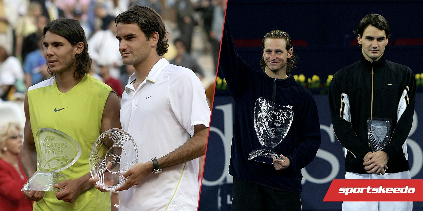 Finalists of the 2005 ATP Finals and the 2006 Rome Masters
