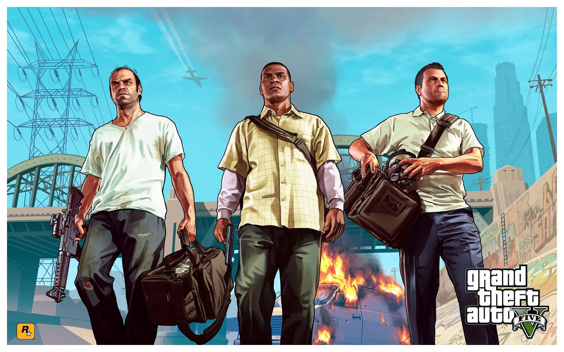 Like any other game, GTA 5 also have flaws (Images via Rockstar Games)