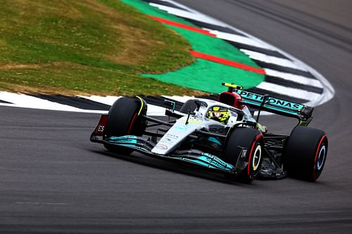 Lewis Hamilton (#44) Mercedes W13, 2022 F1 British GP