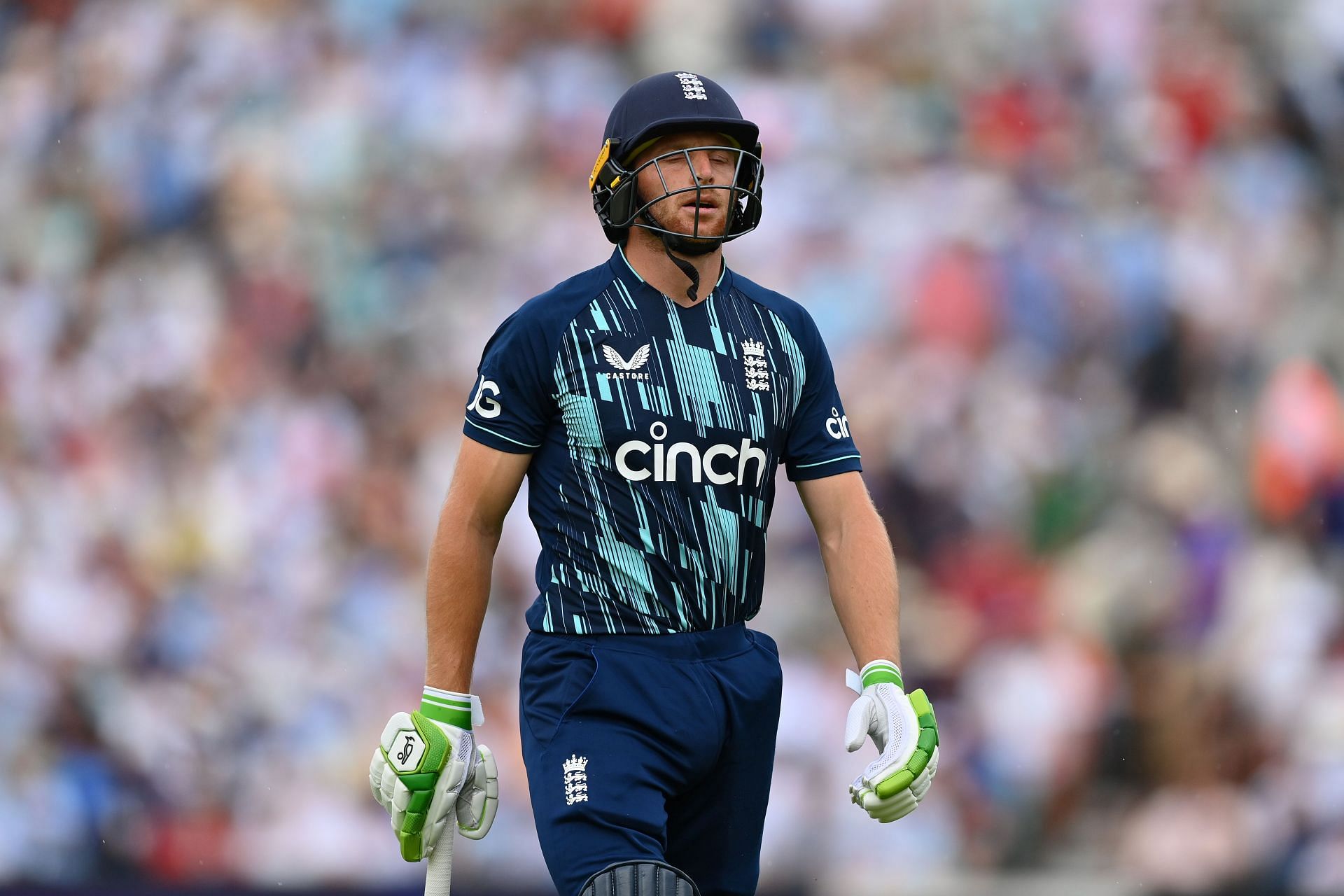 Jos Buttler was the top scorer for England