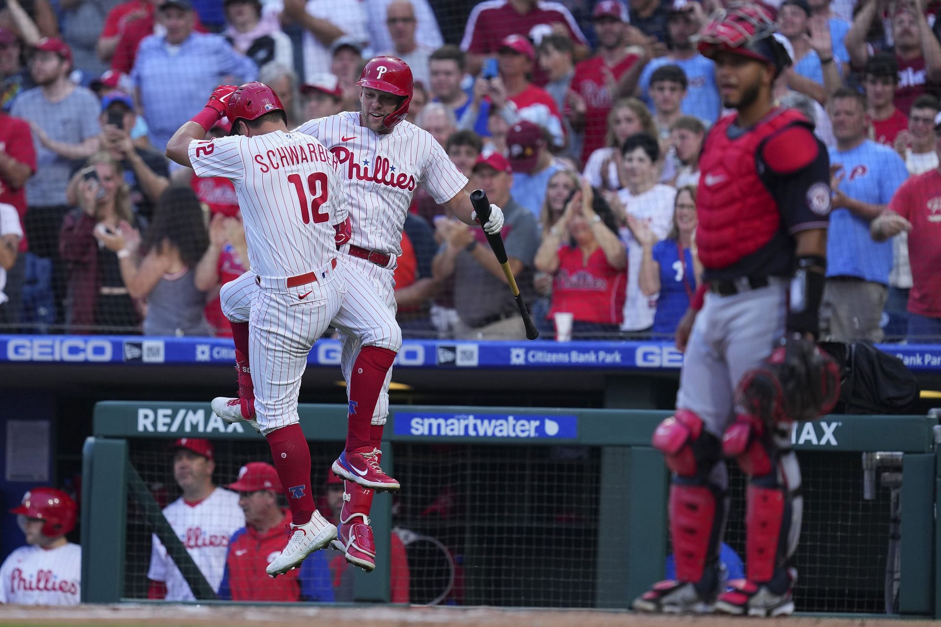 Watch: Kyle Schwarber Blasts First Home Run, Gives Philadelphia Phillies  Lead - Sports Illustrated Inside The Phillies