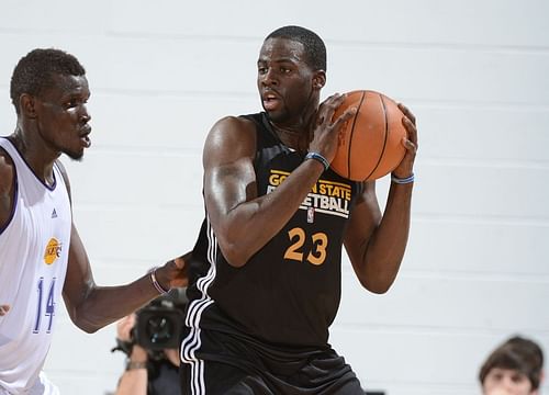 Draymond Green while playing at Summer League for the Golden State Warriors