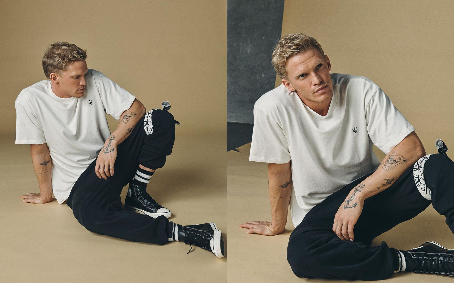 Upcoming Cody Simpson x Slyletica Prince Neptune: The Label apparel line (Image via @codysimpson / Instagram)