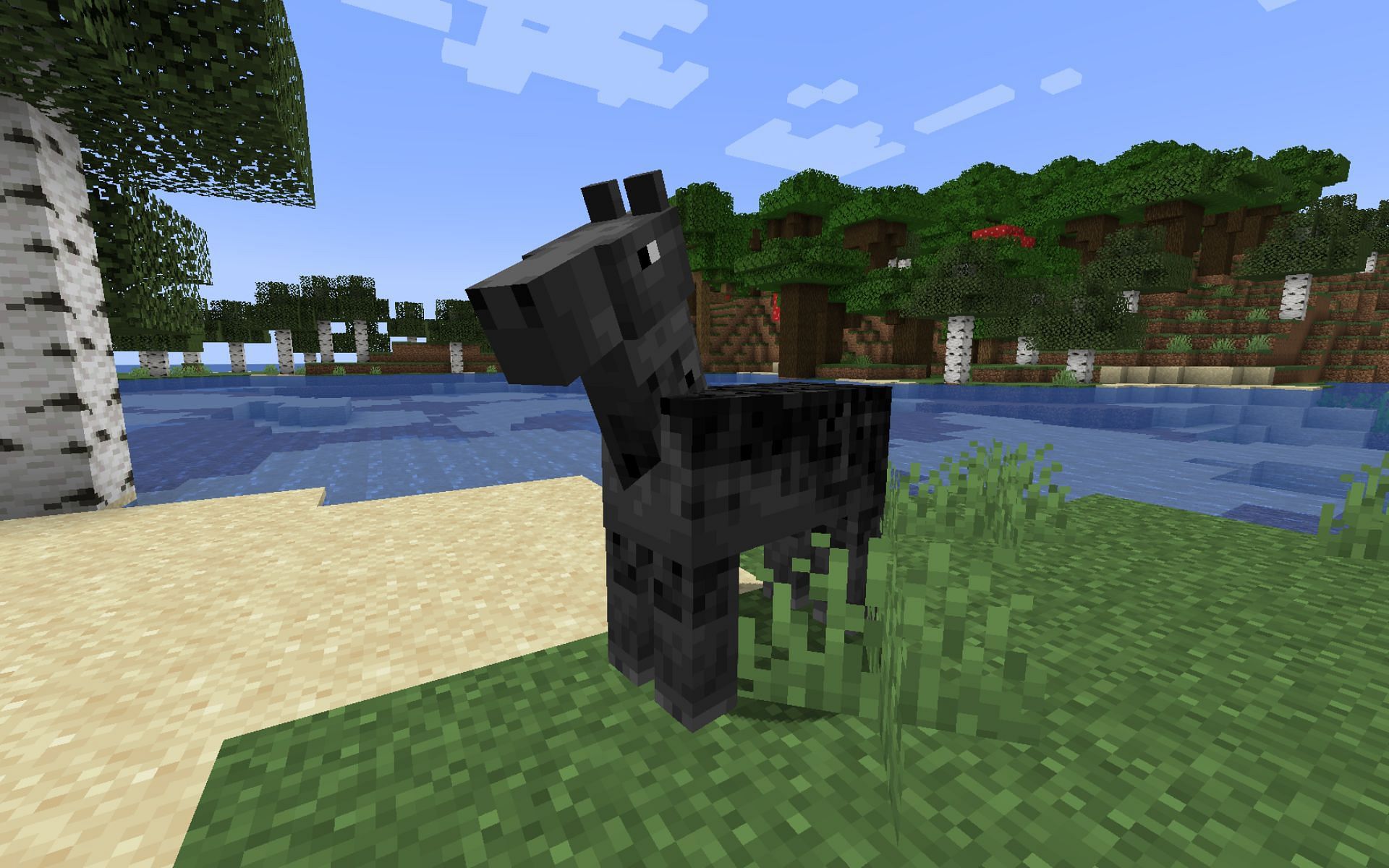 The horse is one of the oldest mobs in the game (Image via Minecraft)