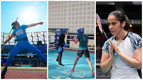 CWG 2022: Neeraj Chopra, Mary Kom, Saina Nehwal among others to miss the mega event (Pic Credit: Tespective twitter handles)