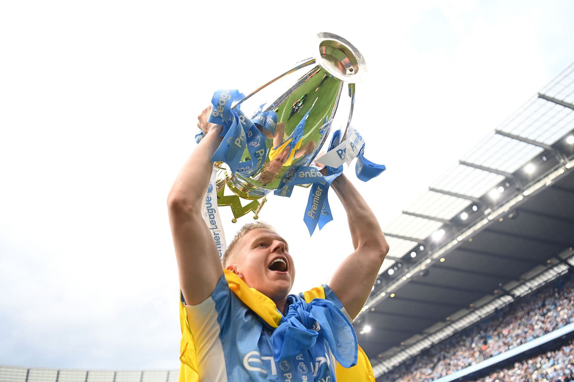 Zinchenko is a four-time Premier League champion