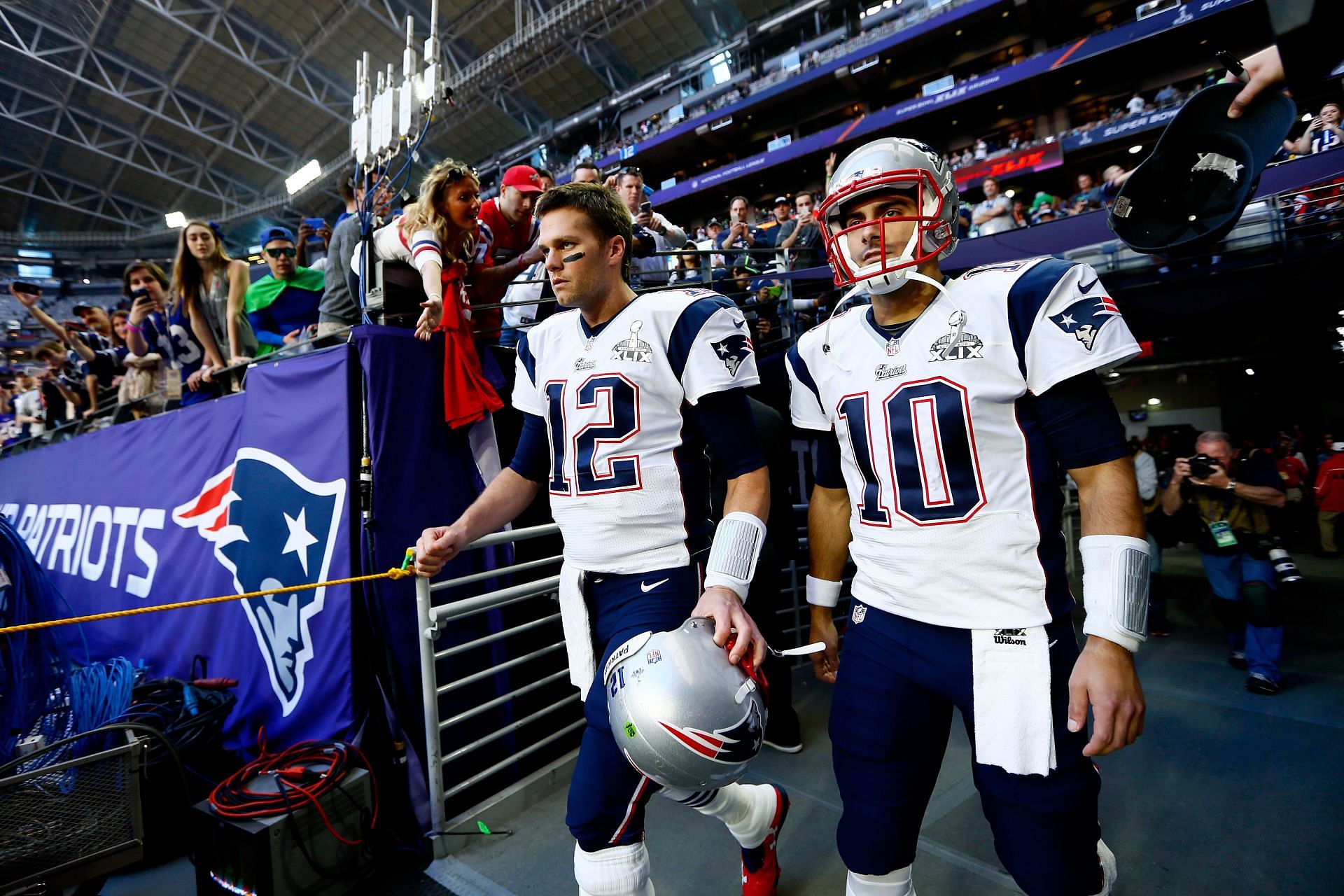 Jimmy Garoppolo on joining Raiders & (sort of) sharing the locker room  again with Tom Brady