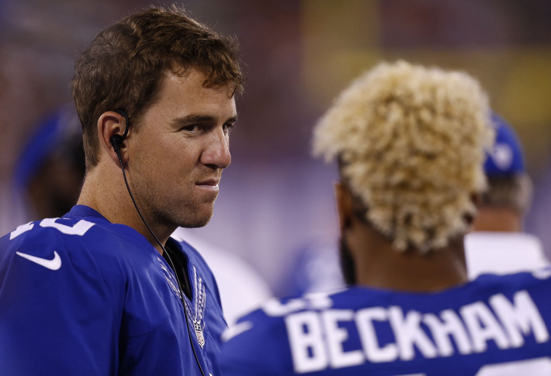 New York Giants Eli Manning and Odell Beckham Jr.