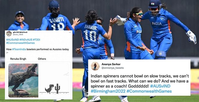 "Better to watch Pogo than watching the Indian Women's Cricket team playing in the CWG" - Twitterati slam India after defeat to Australia