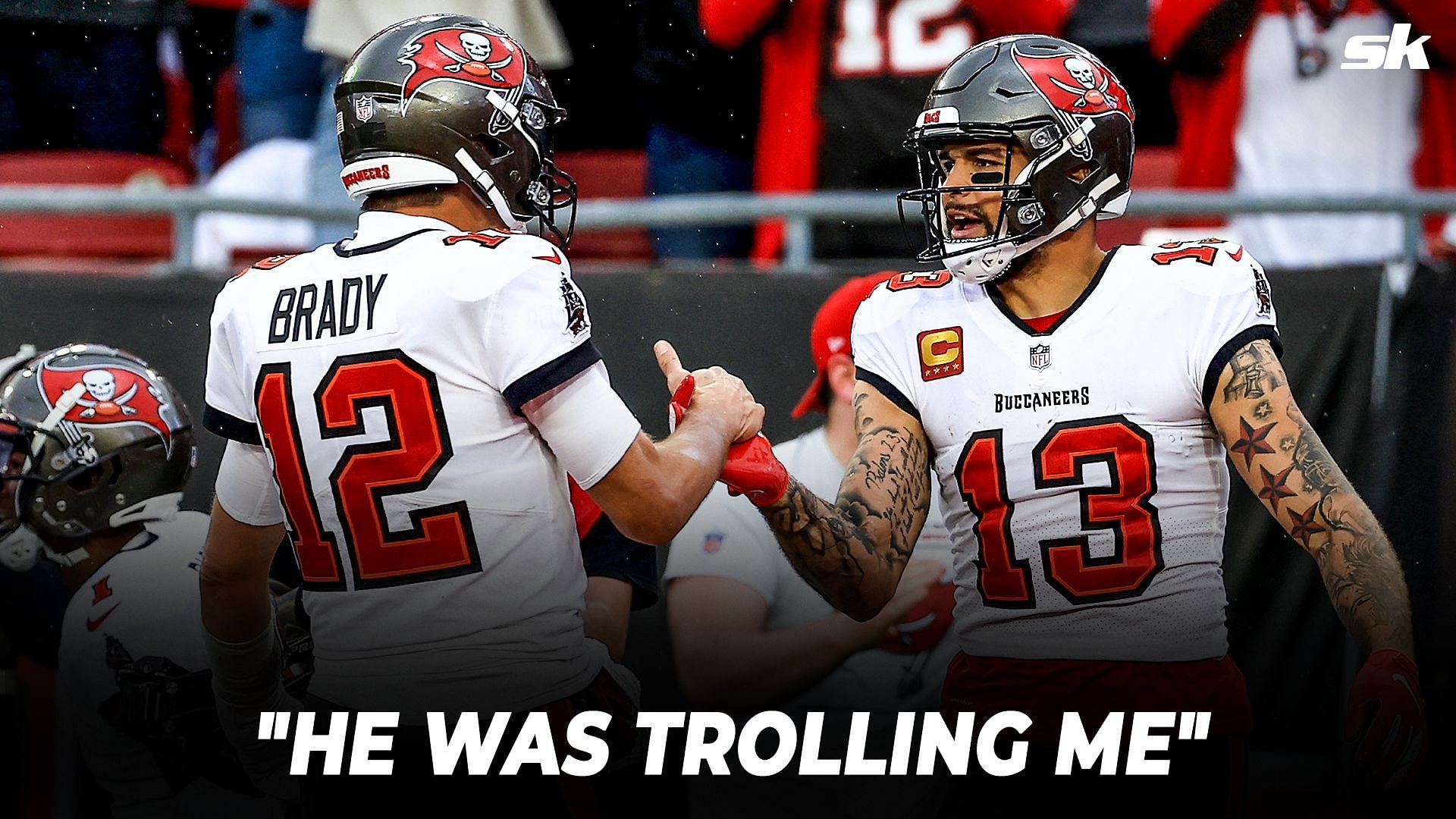 Mike Evans thought Tom Brady was trolling him on his unretiring