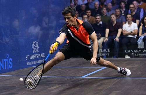 India's Saurav Ghosal. (PC: Getty Images)