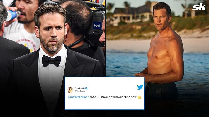 "Ratio + I have a swimwear line now" - Tom Brady destroys Max Kellerman on Twitter over 6-year-old take that QB would be a bum soon