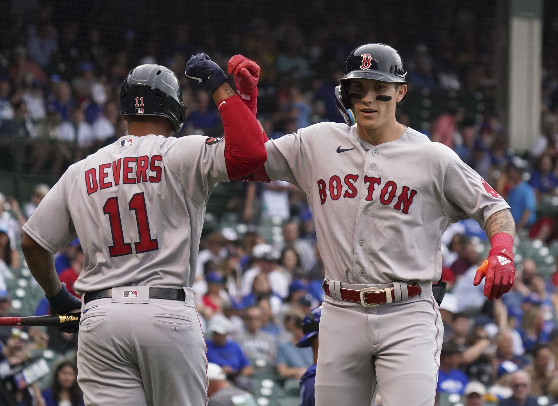 Boston Red Sox outfielder Jarren Duran&#039;s home run today was his first of the season