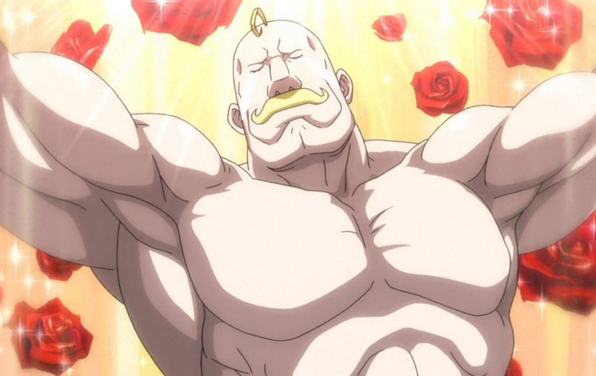 Armstrong is one of the most body positive character in anime (Image via Full Metal Alchemist Brotherhood)