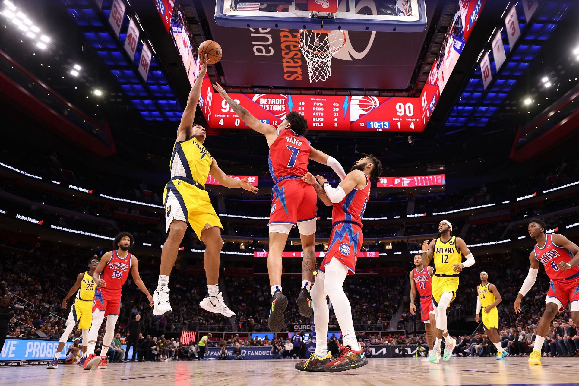 Indiana Pacers v Detroit Pistons