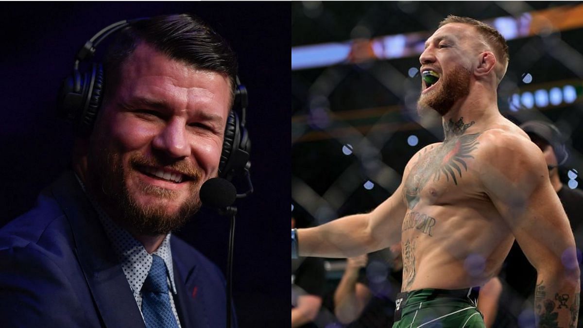 Michael Bisping (L), Conor McGregor (R) [Images via Getty]