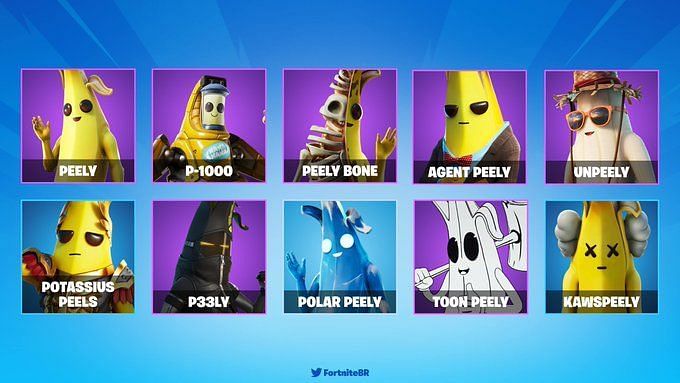 Is Epic Games Overdoing Peely Skins In Fortnite?