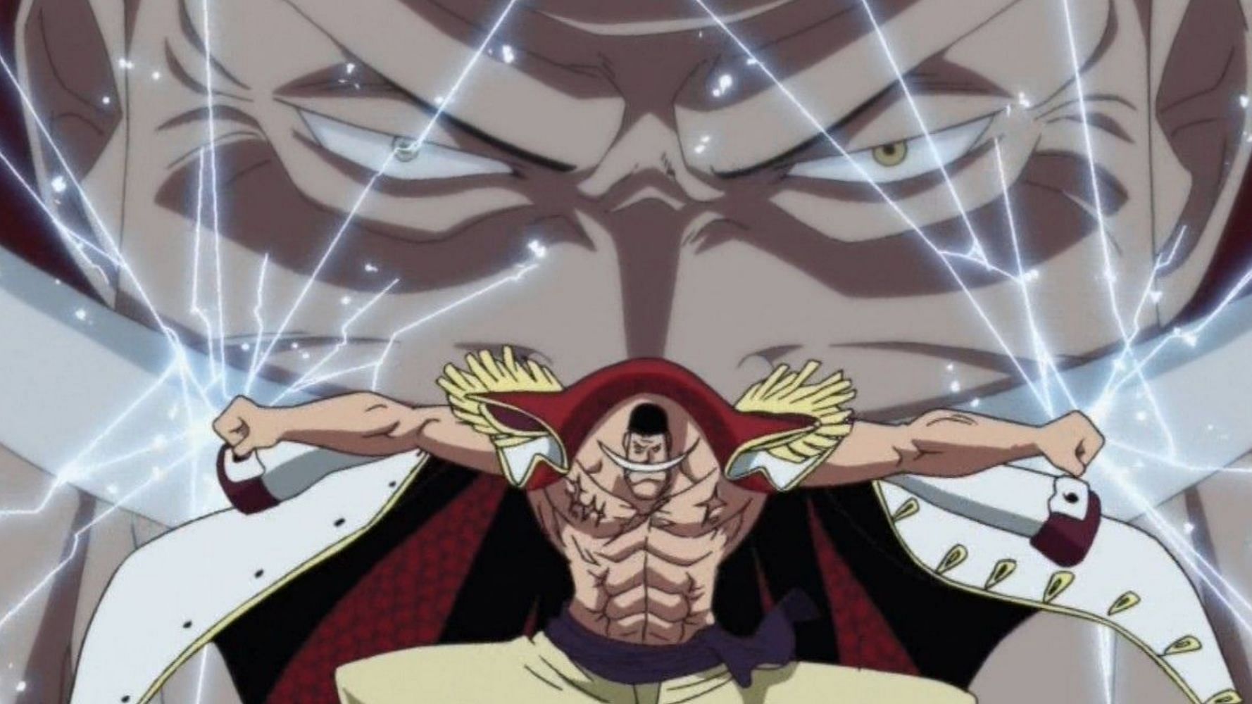Whitebeard showing off his incredible strength (Image via Toei Animation)