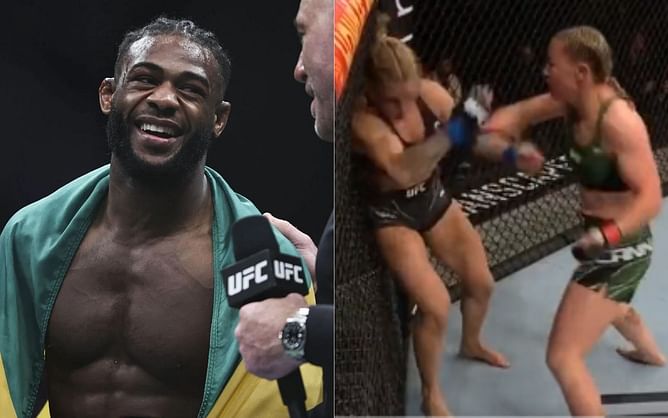 Aljamain Sterling, Dan Hardy, Ben Askren, and other MMA personalities react to Molly McCann's powerhouse performance against Hannah Goldy