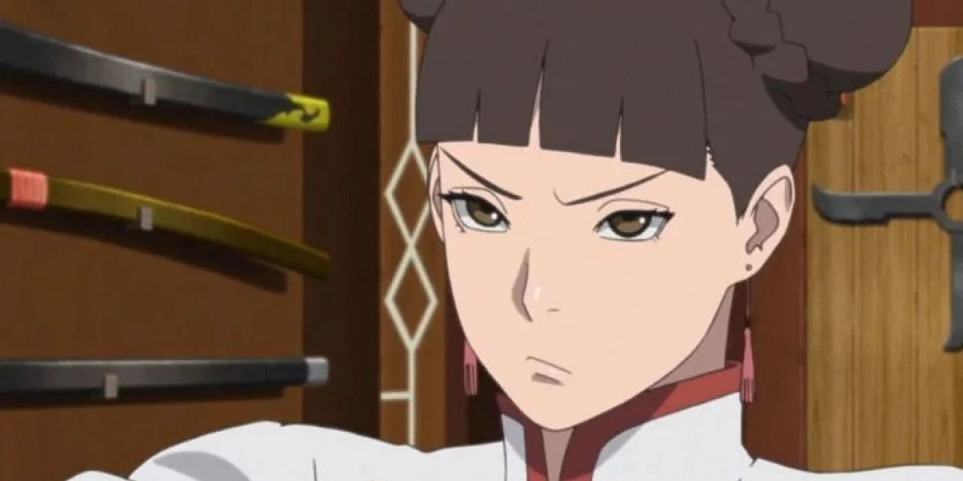 Tenten as shown in the anime (Image via Pierrot)